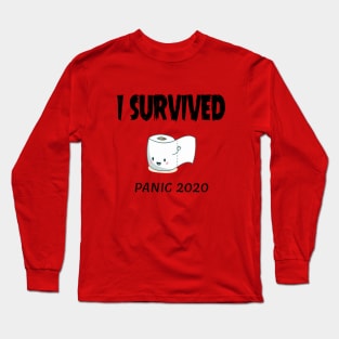 i survived toilet paper Long Sleeve T-Shirt